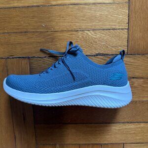 Sketchers Ultra Flex 3.0 Hands Free Slip-Ins, Blue, size 8